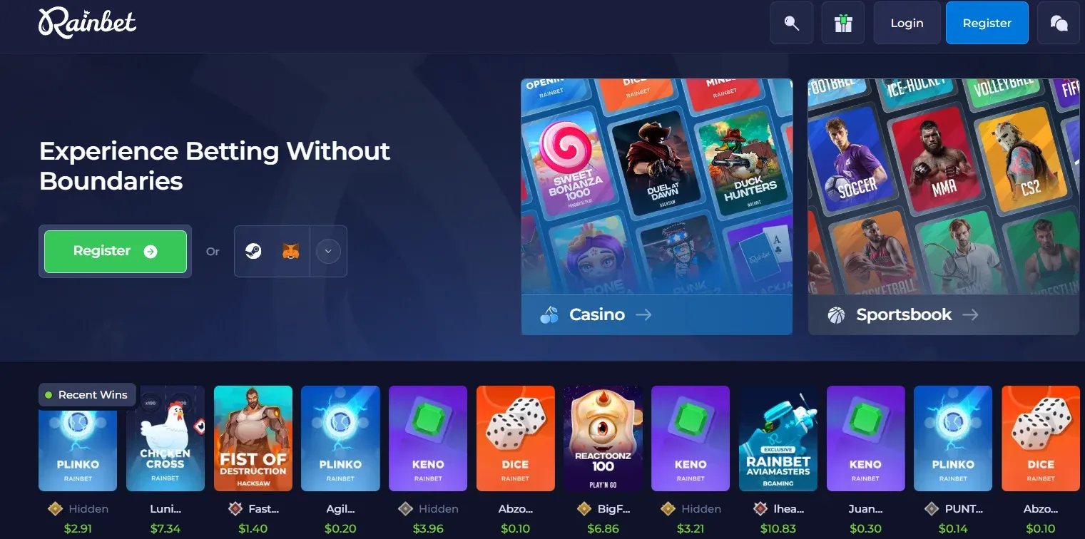 rainbet casino online